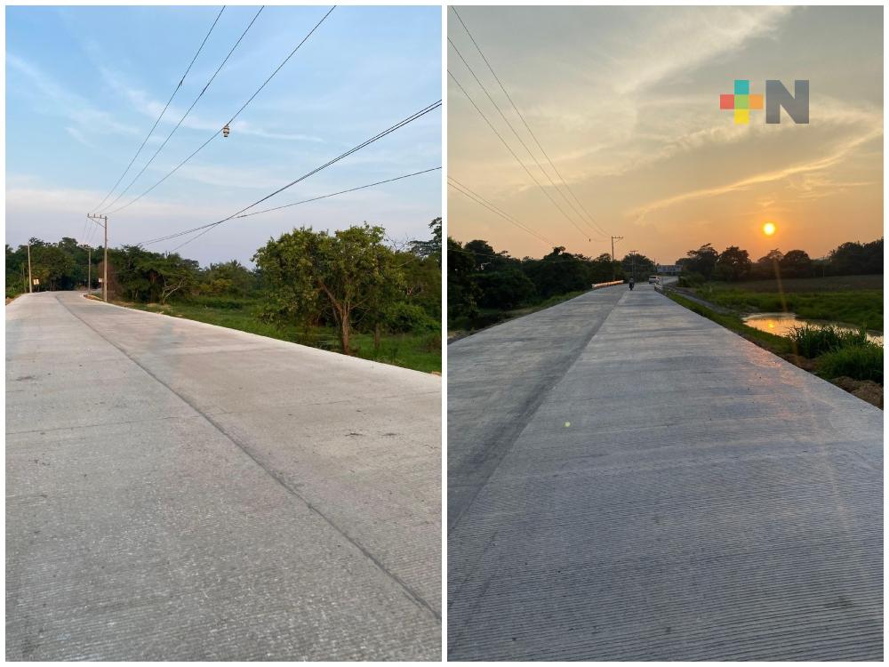 Presidente podría inaugurar tramo carretero de Minatitlán-Hidalgotitlán este domingo