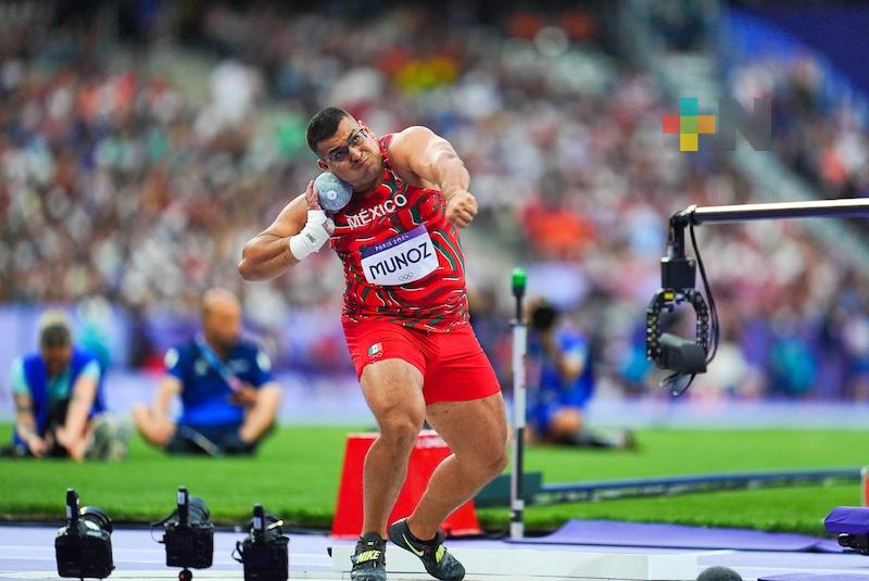 Uziel Muñoz, primer mexicano en la final olímpica del impulso de bala