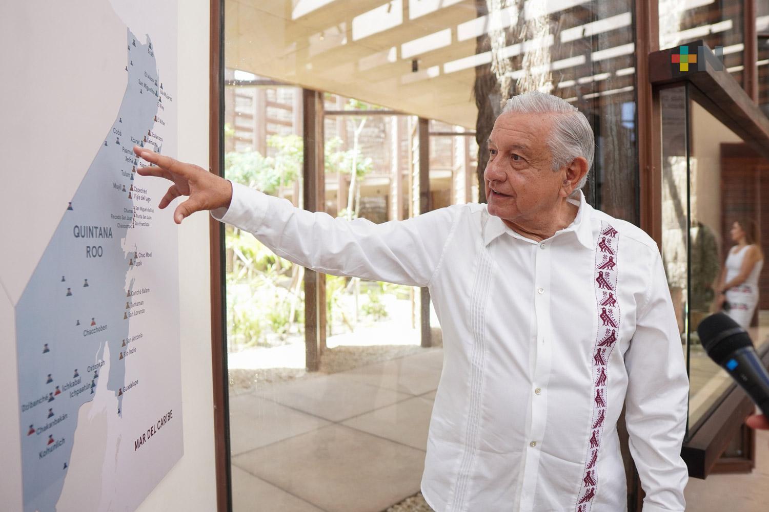 Presidente inaugura Parque del Jaguar y Museo de la Costa Oriental en Tulum