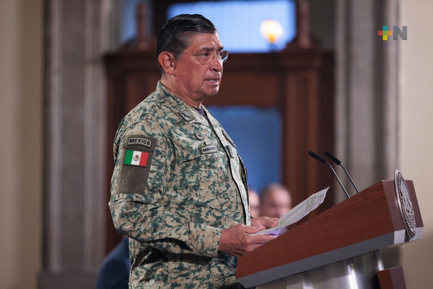 Refuerzan fuerzas armadas operativos de seguridad en Sinaloa