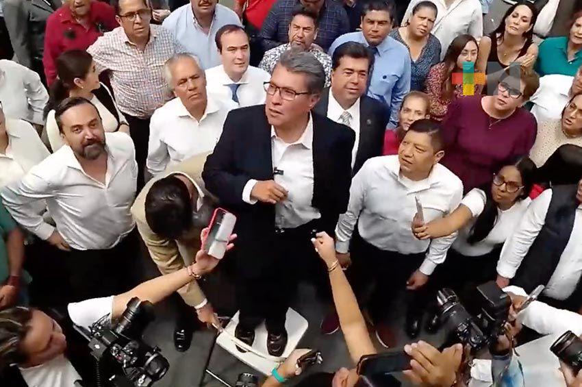 Se acuerda discutir y votar la reforma al Poder Judicial en una sola sesión, en sede alterna: Ricardo Monreal