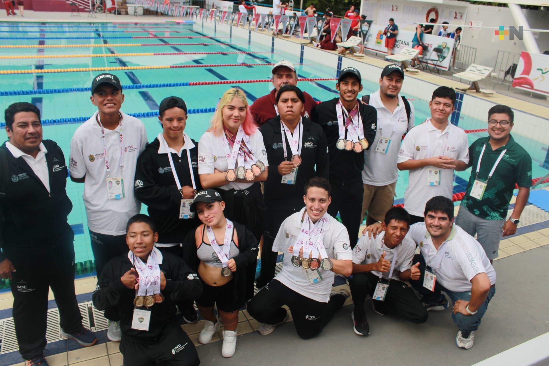 Paranadadores veracruzanos entran en acción en los Paranacionales CONADE 2024