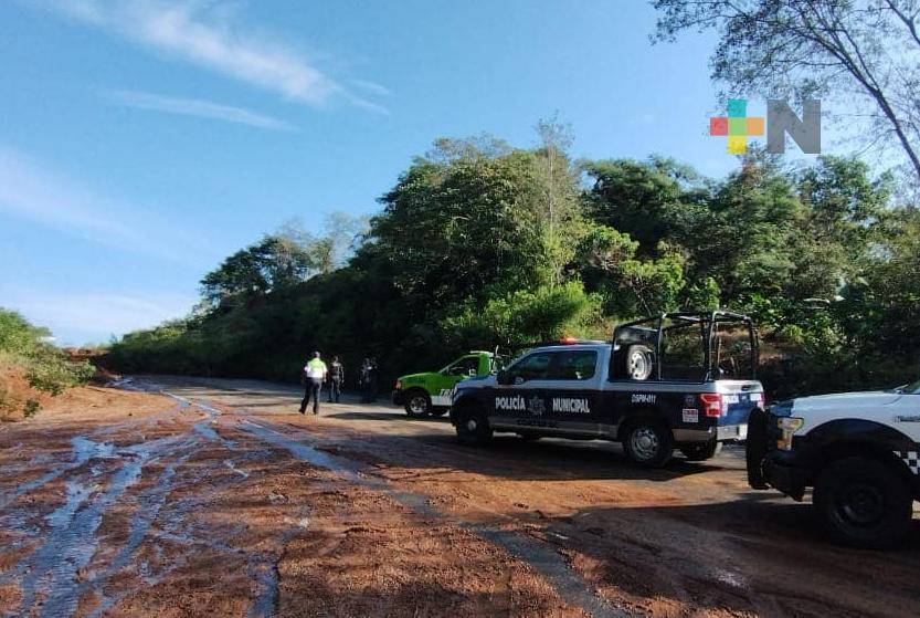 Cerrado a la circulación el libramiento de Coatepec: DGTSV