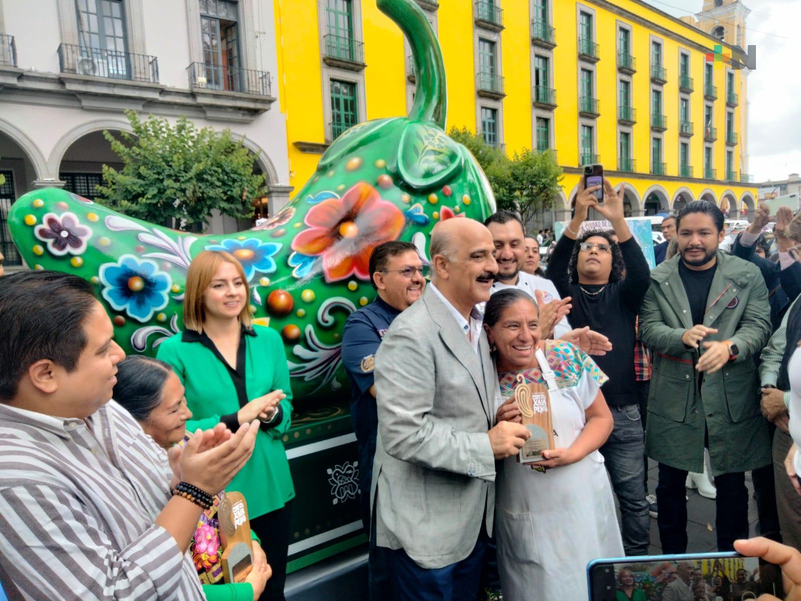 Inicia primer festival del chile xalapeño en parque Juárez