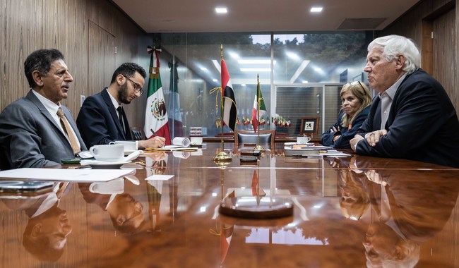 Ampliarán México y Emiratos Árabes Unidos comercio agroalimentario y cooperación científica técnica