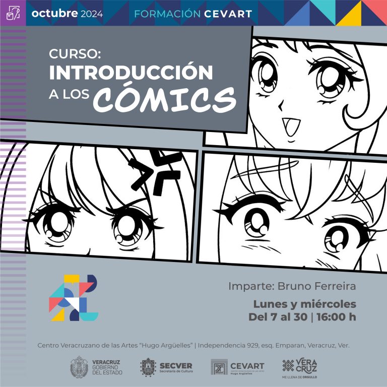 Invita Secver al taller Introducción a los cómics