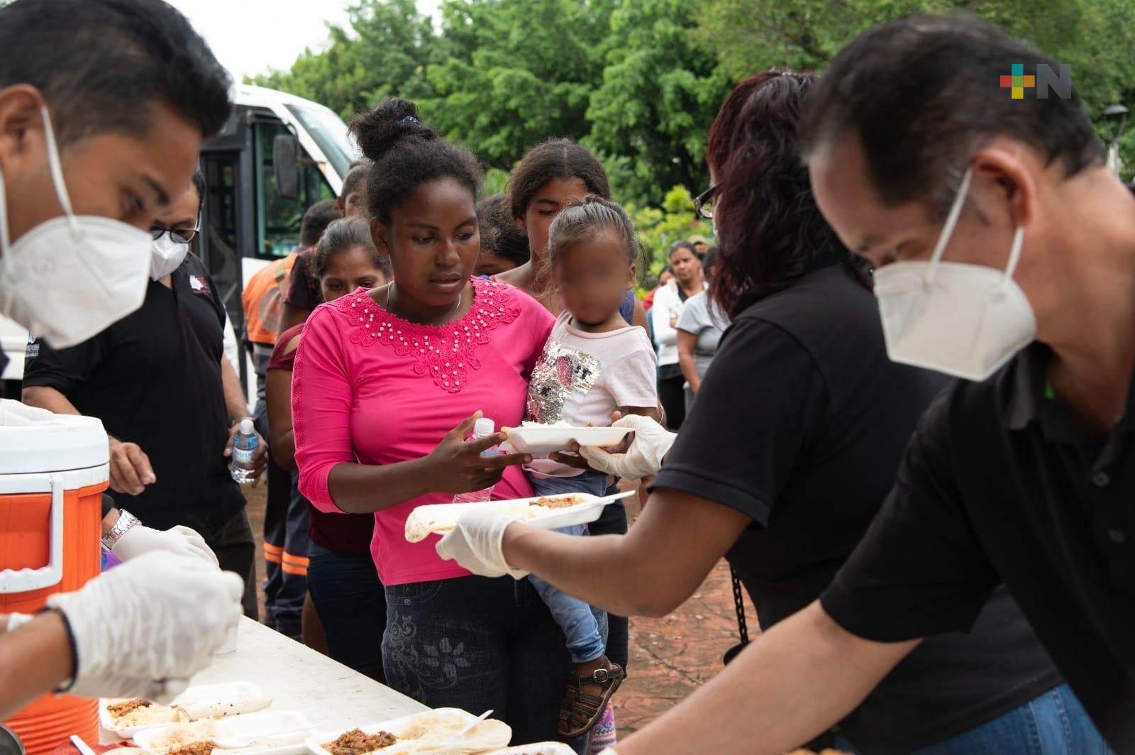 Caravana migrante avanza por Córdoba