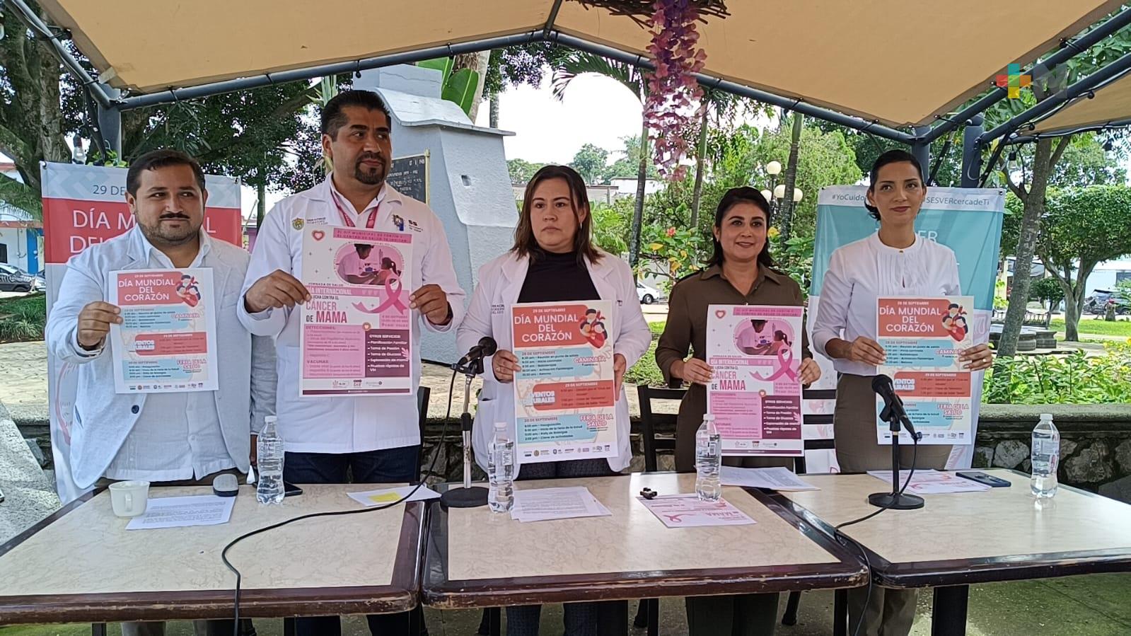 Con feria de salud conmemorarán Día Mundial del Corazón en Fortín