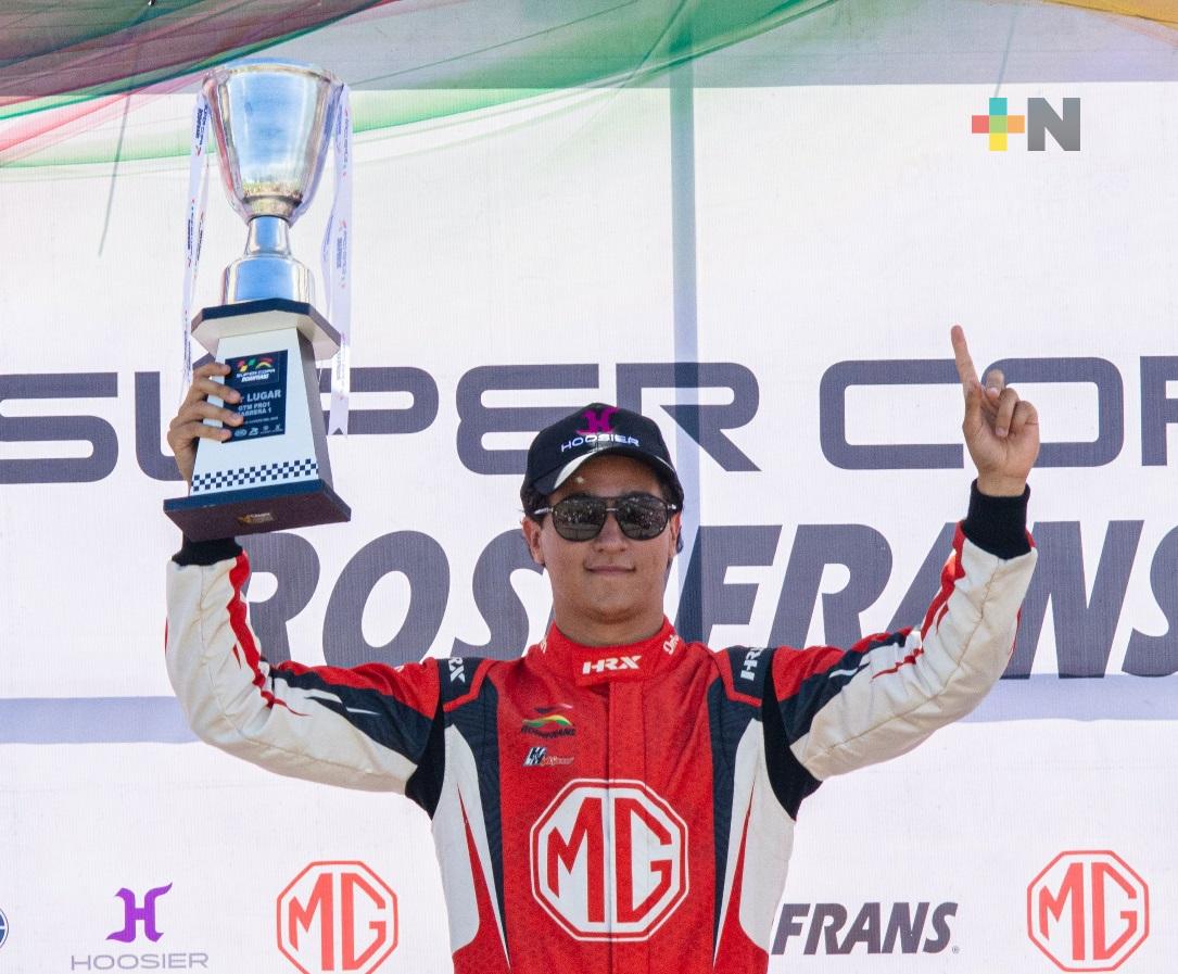 Emiliano Richards llega tercero en el campeonato para la carrera de Chihuahua