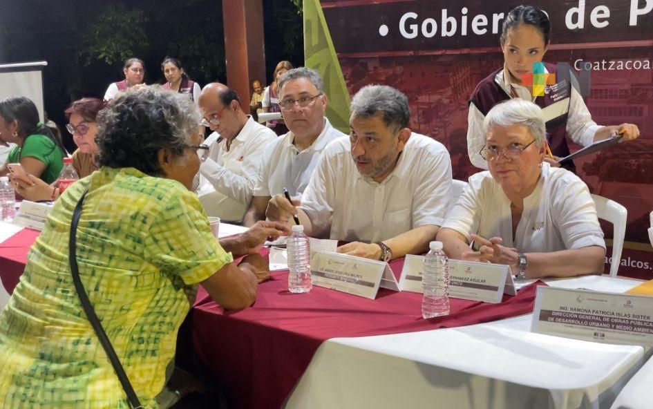 Gobierno de Coatzacoalcos ha atendido más del 70% de solicitudes ciudadanas
