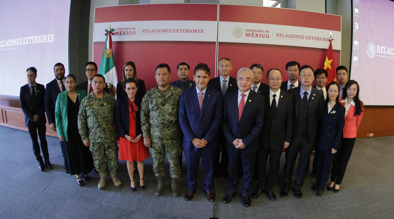Grupo de trabajo México-China sostienen segunda reunión sobre precursores químicos