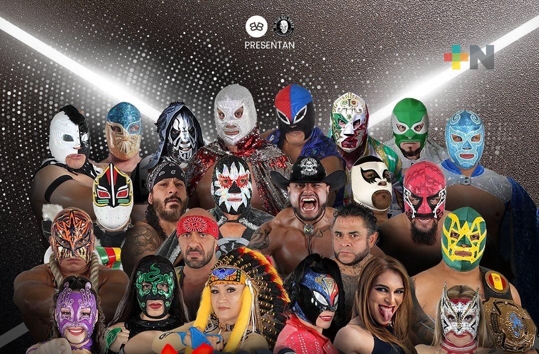 Definen cartelera para la despedida de El Hijo del Santo en Veracruz