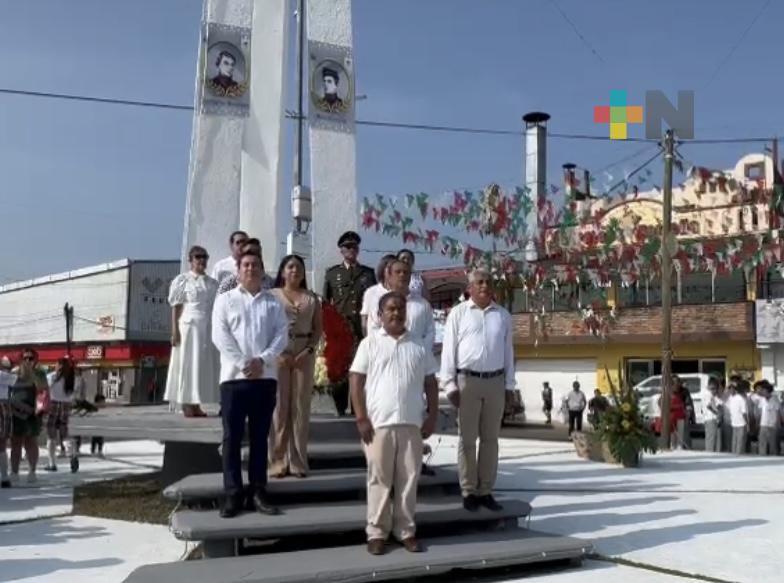 En Martínez de la Torre, Ejército Mexicano conmemora el 177 aniversario de la gesta de los Niños Héroes