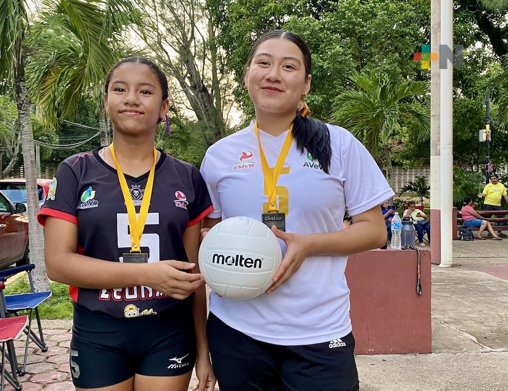 Leonas y Leones de Coatza destacan en el Circuito de Voleibol del Sureste