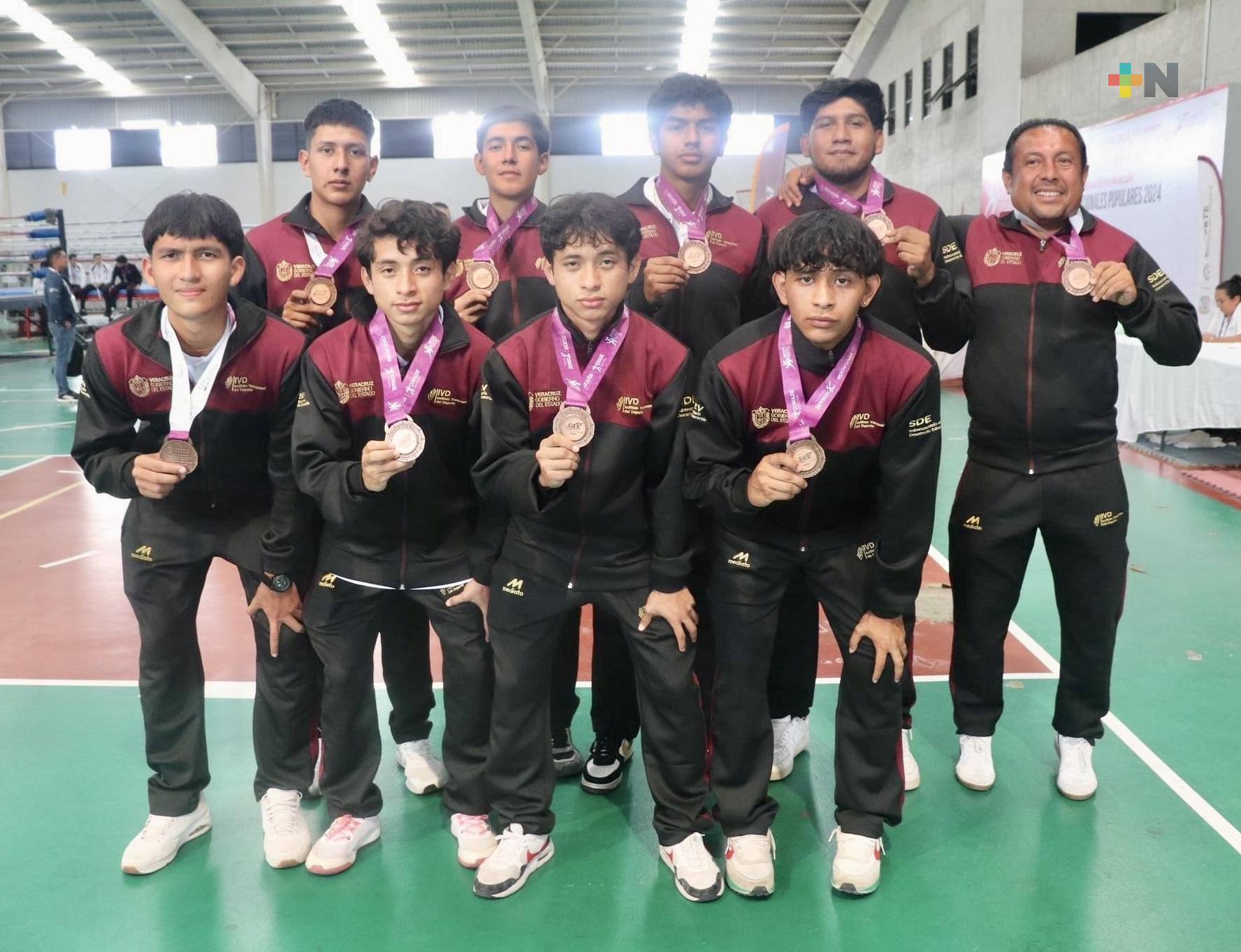 Equipo de Coatza gana bronce en futbol 6×6 de los Juegos Nacionales Populares