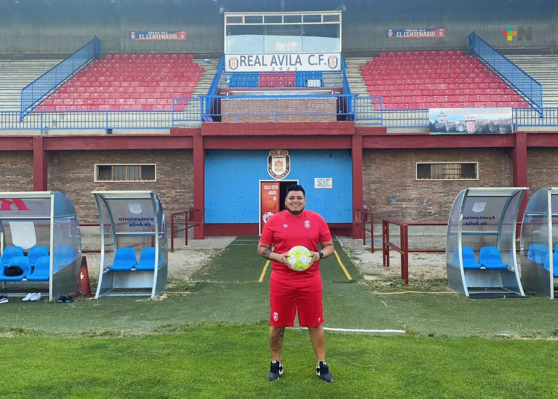 Veracruzano Irving Rodríguez sigue creciendo en el futbol de España