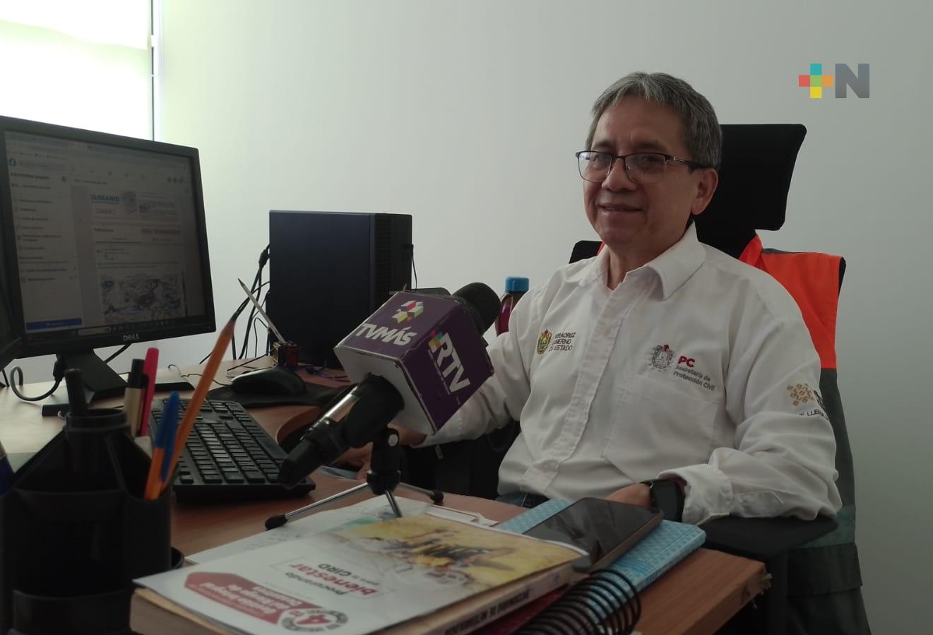 SPC emite alerta climática para el territorio veracruzano