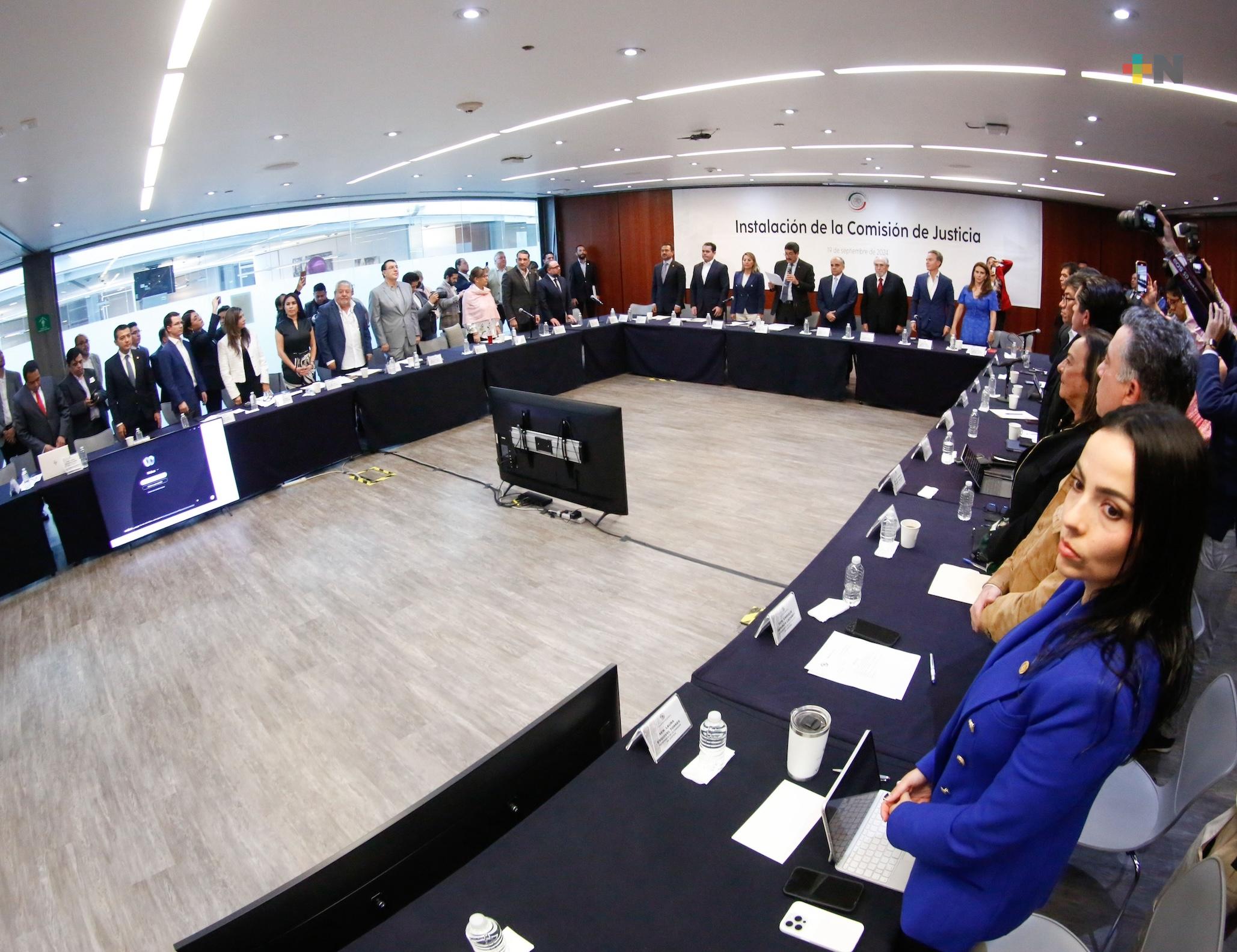 Comisión de Justicia tiene la encomienda de darle viabilidad a reforma judicial: Javier Corral