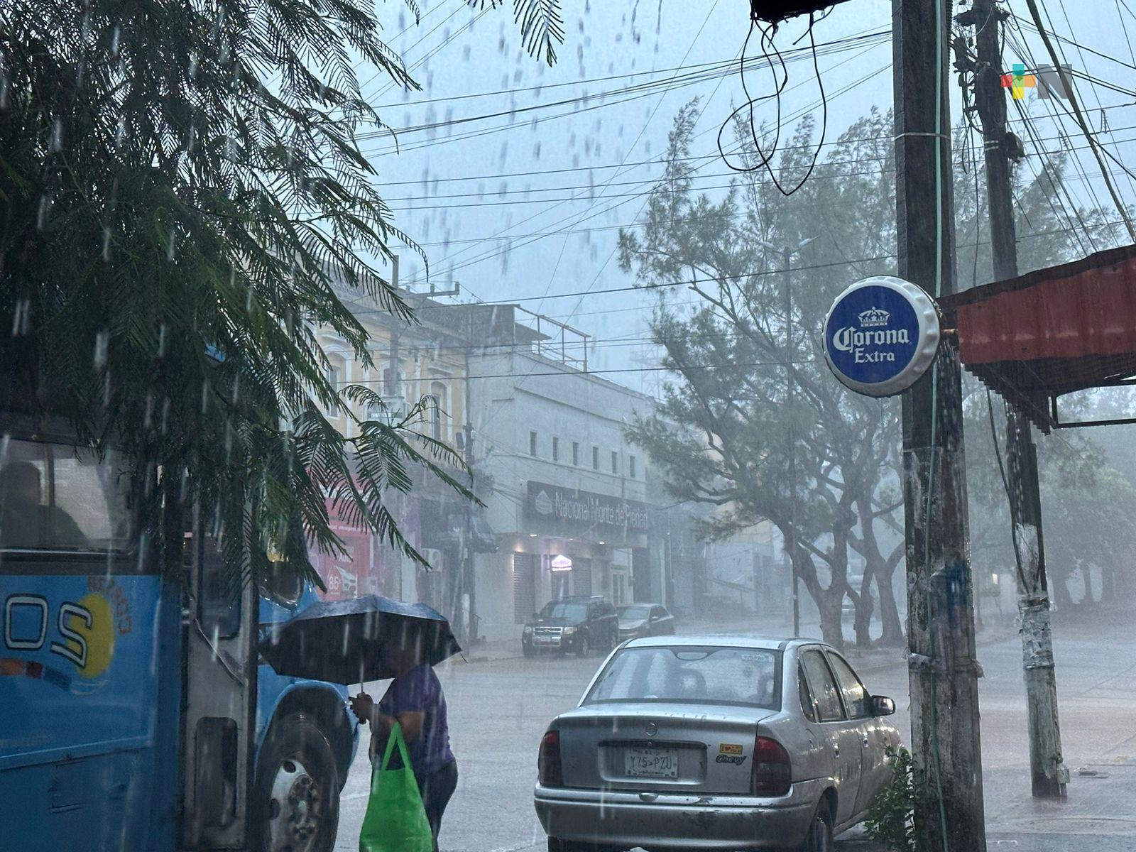 Habrá lluvias en todo el estado de Veracruz en próximos días