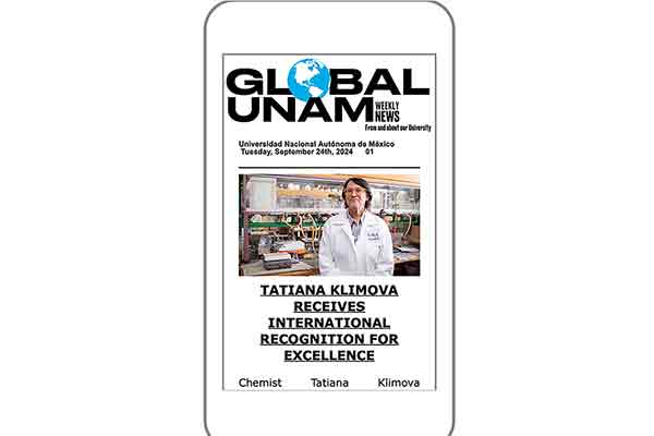 Lanzan Global UNAM, nuevo newsletter en inglés que proyecta en el extranjero el acontecer universitario
