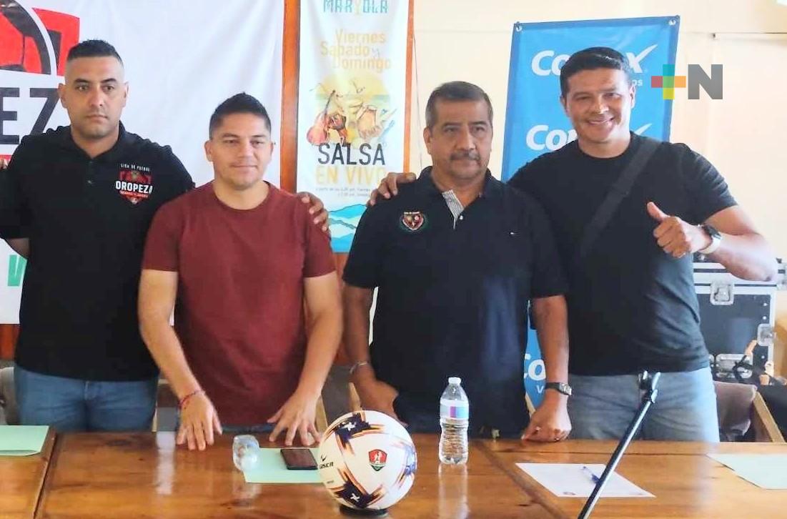 Respalda Melitón Hernández a la Liga Roberto Oropeza