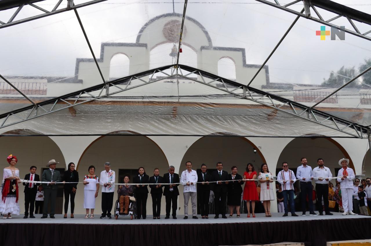 Conmemoran inicio de la Independencia con desfile en Banderilla