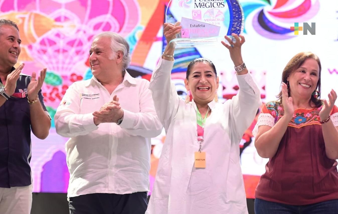 Clausuran Rocío Nahle y Miguel Torruco el Tianguis Nacional de Pueblos Mágicos