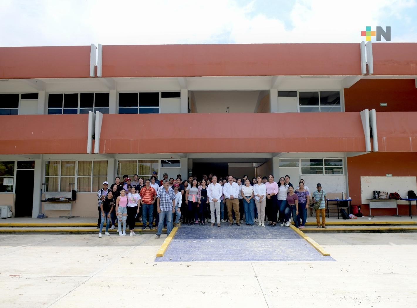 Con inversión superior a los 46 mdp, estudiantes del Tecnológico de Naranjos tendrán edificio propio