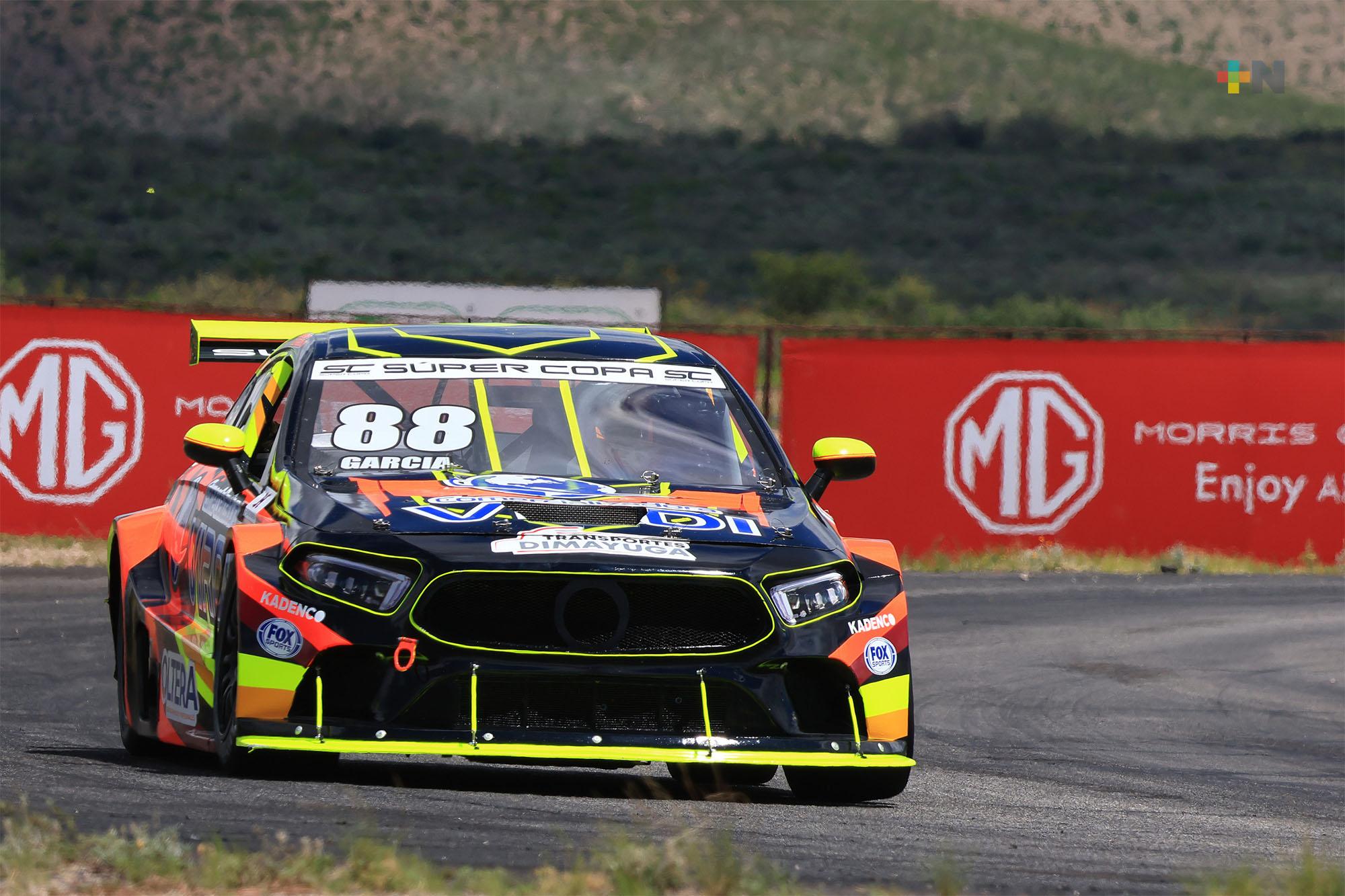 Rubén García Jr. tiene la pole en la carrera 1 de la GTM pro 1 de Súper Copa