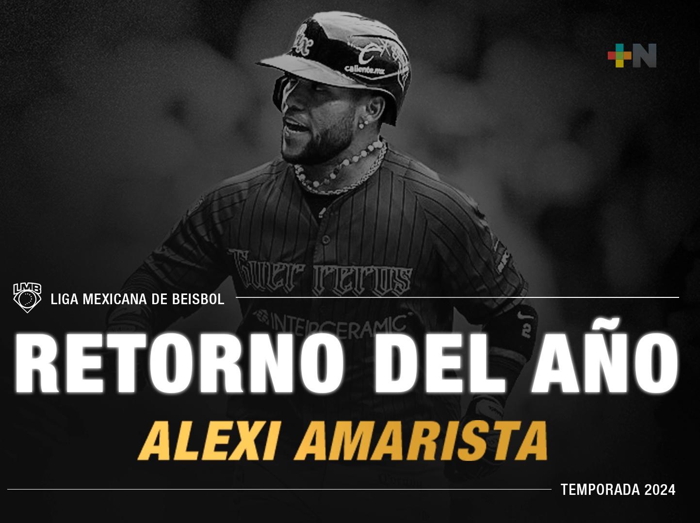 El exaguilista Alexi Amarista es «Retorno del Año 2024» en LMB