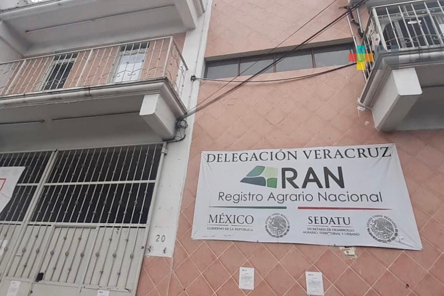 Registro Agrario Nacional delegación Veracruz está combatiendo fuertemente la corrupción