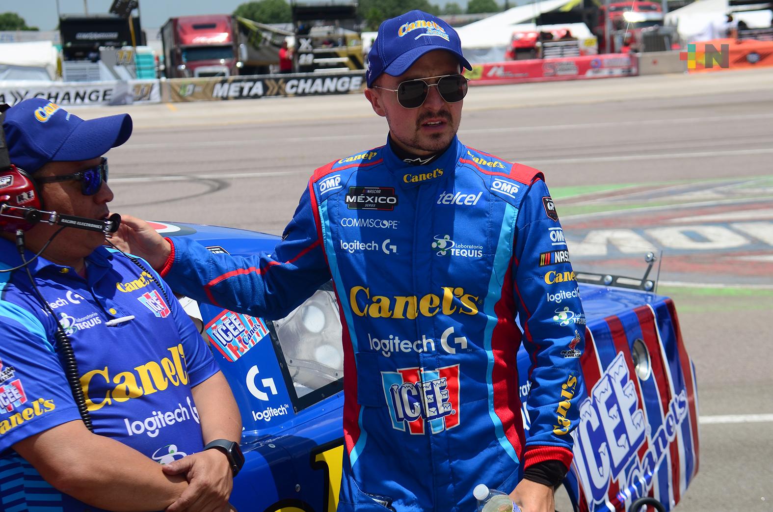 Santiago Tovar listo para iniciar los playoffs de NASCAR México en Querétaro