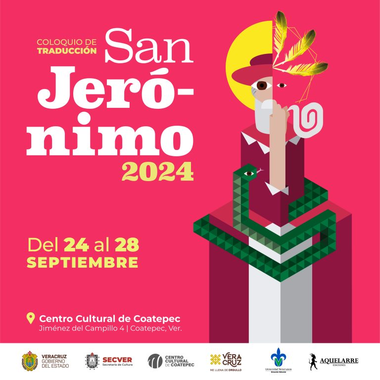 Invitan al IV Coloquio de Traducción Literaria San Jerónimo 2024