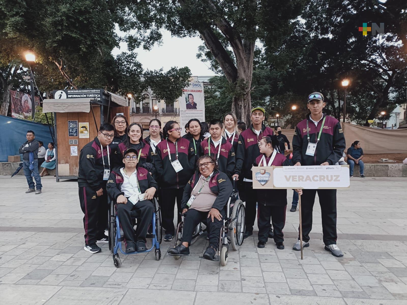 Delegación veracruzana va por medallas