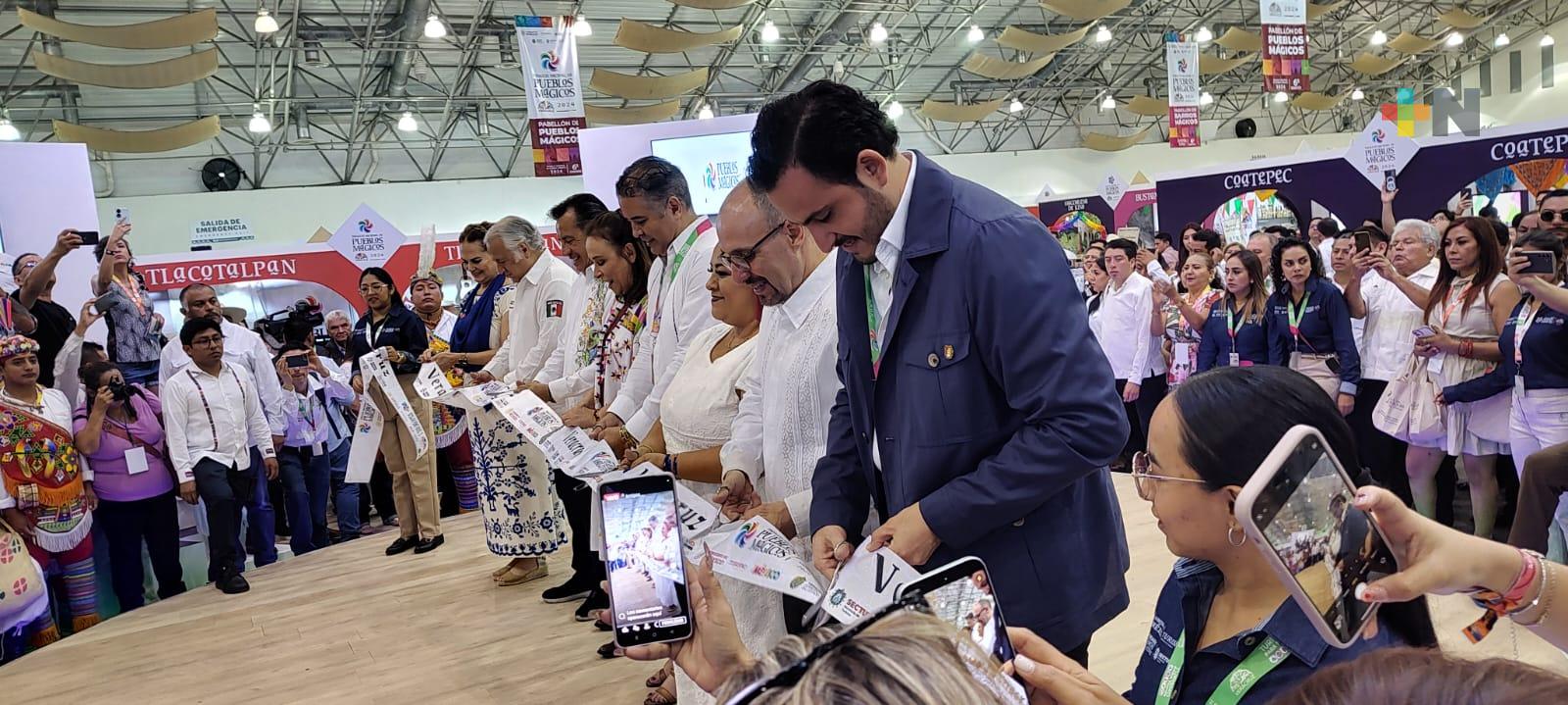 Secretarios federal y estatal de Turismo cortan listón de Tianguis Nacional de Pueblos Mágicos