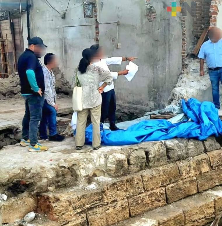 Historiador pide conservar fragmento de muralla de Veracruz
