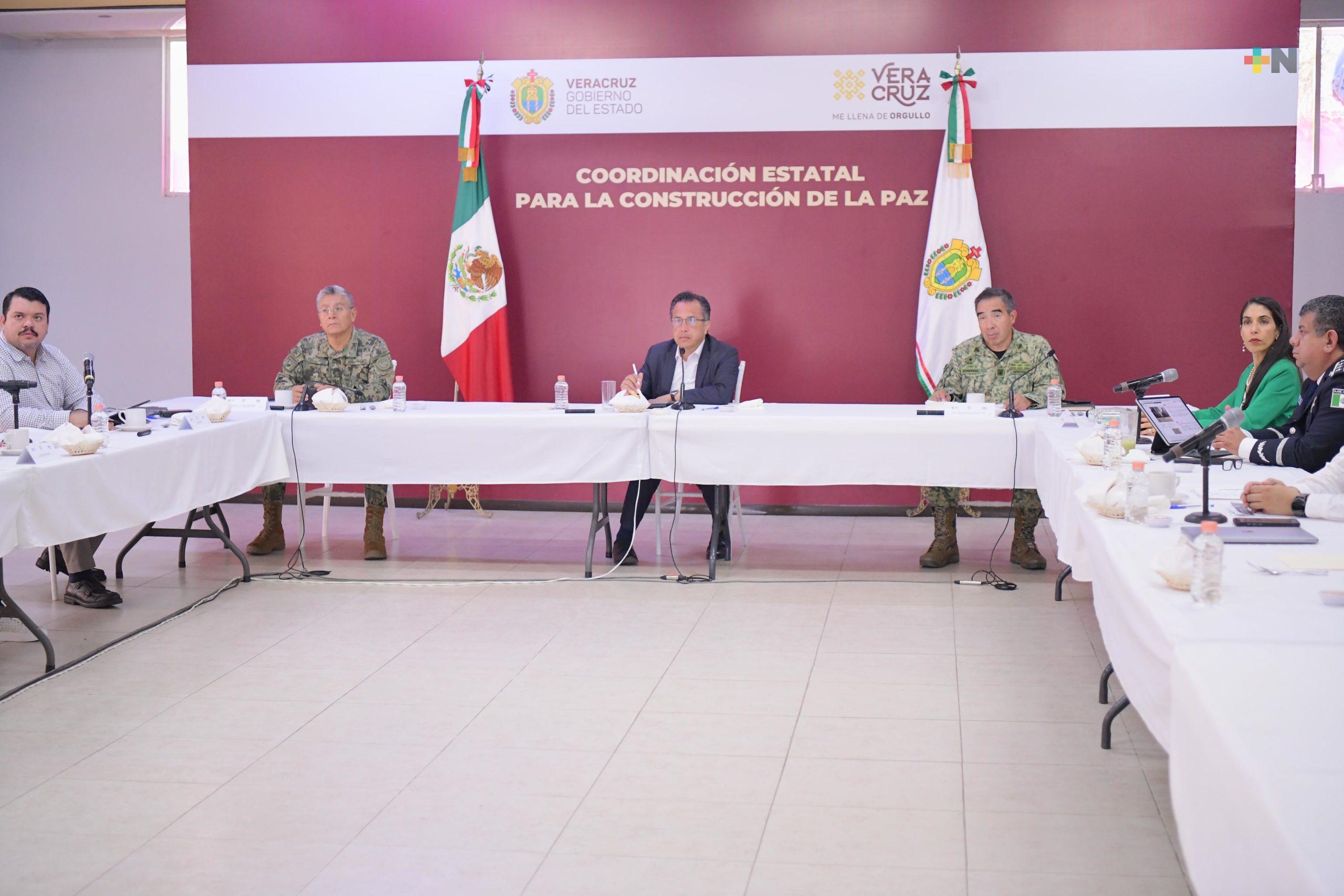 Cuitláhuac García preside la Mesa para Construcción de la Paz en Emiliano Zapata