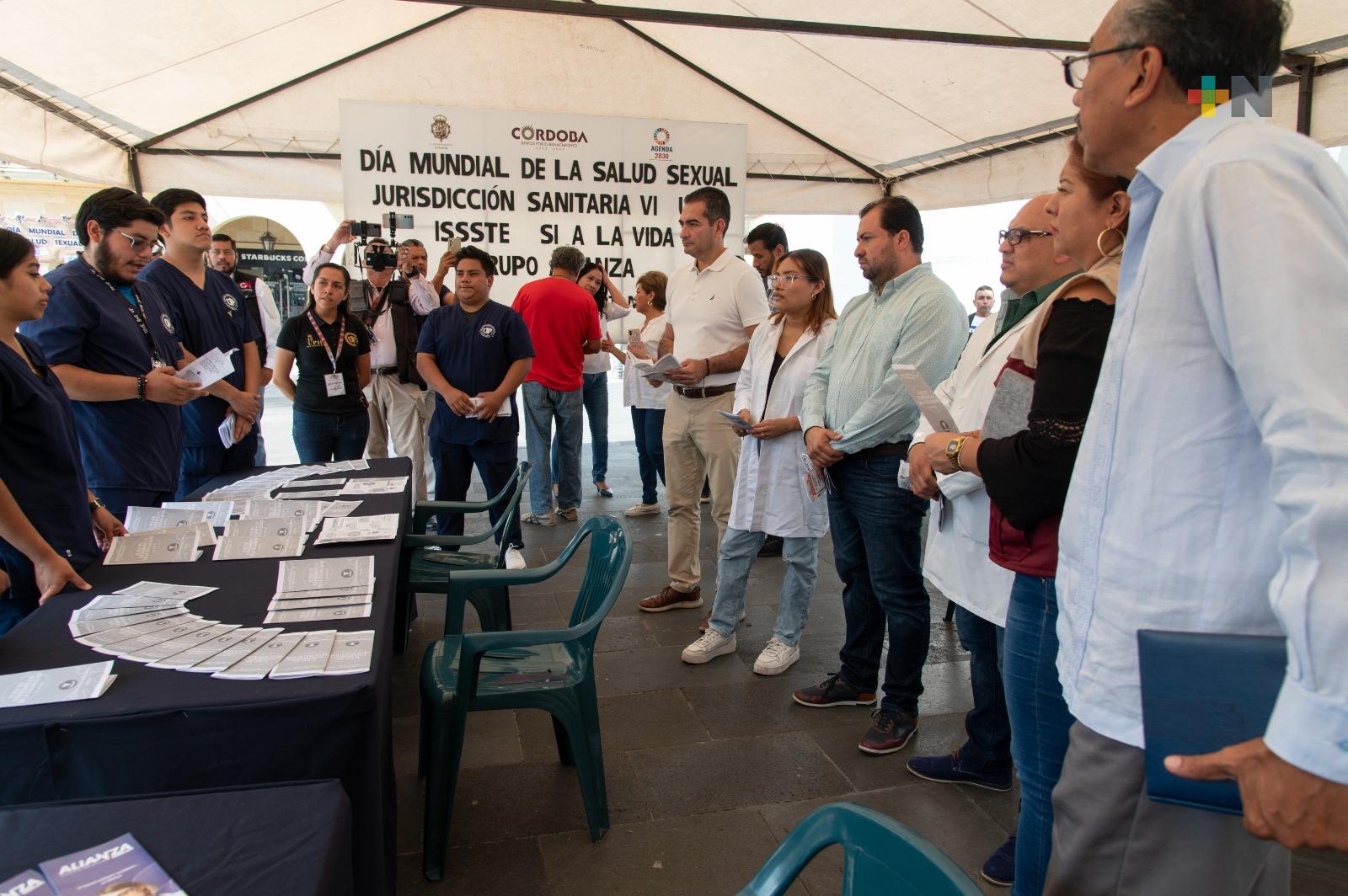 Realizan Feria de la Salud Sexual en Córdoba