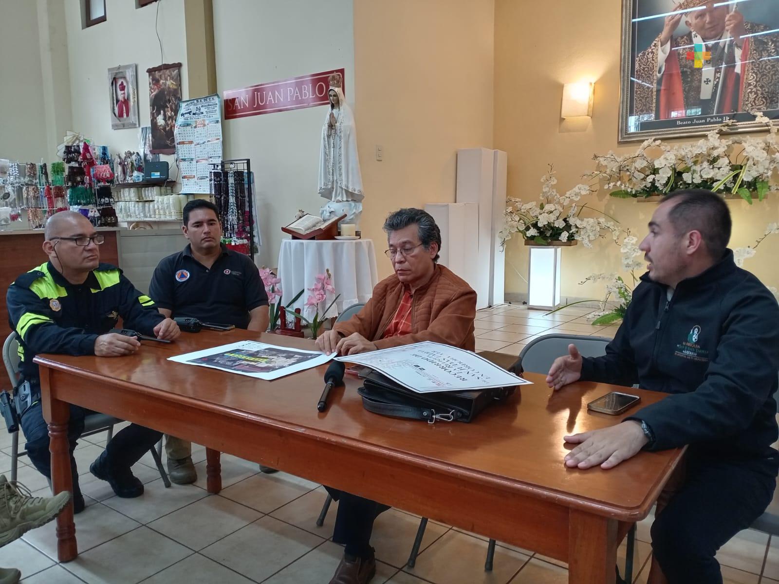 Policía municipal y PC Córdoba brindan seguridad en visita de reliquia