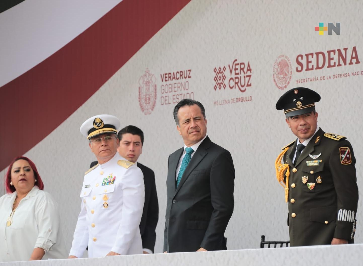 Desfile por la Independencia: Veracruz, protagonista de la Transformación