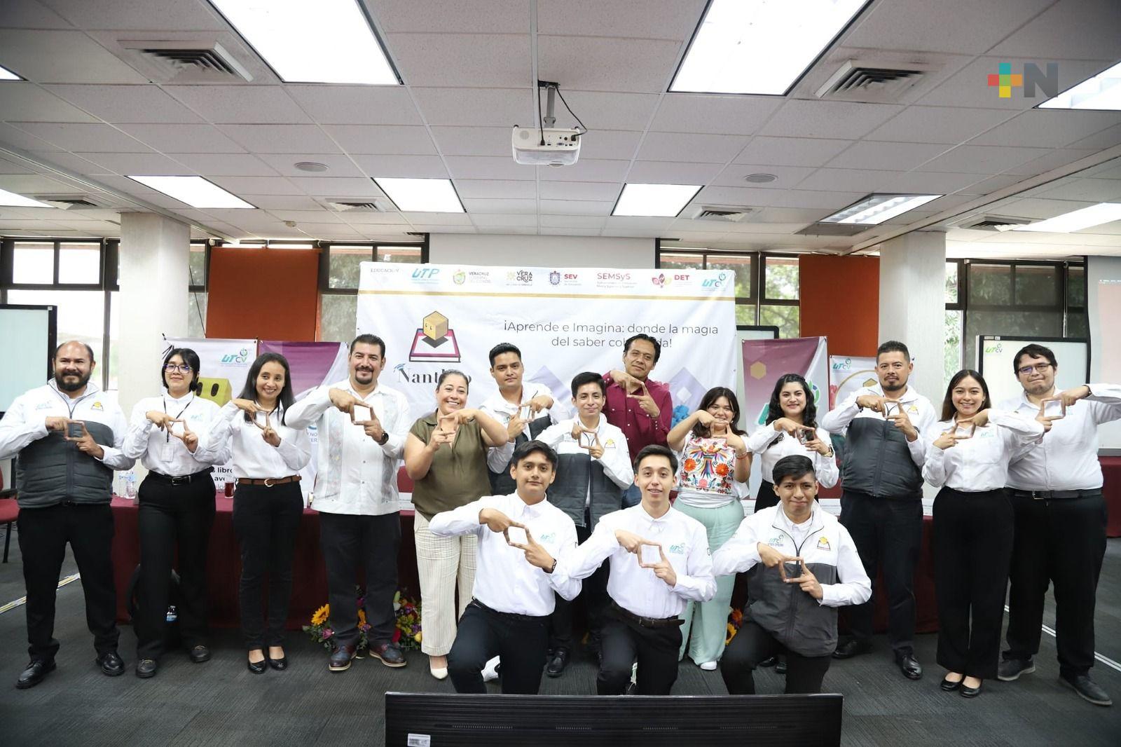 Presentan aplicación de realidad aumentada en libros de texto «Nantlico»