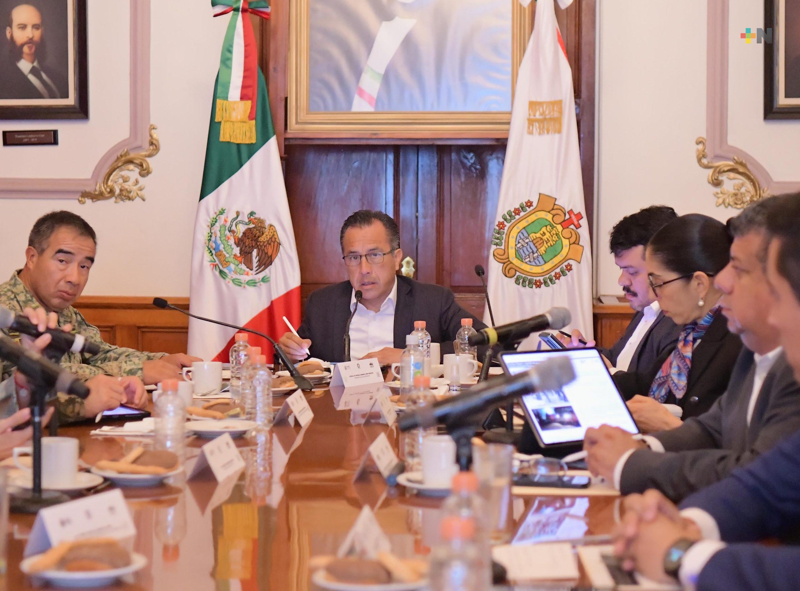 En Palacio de Gobierno trabajó este jueves la Mesa para Construcción de la Paz