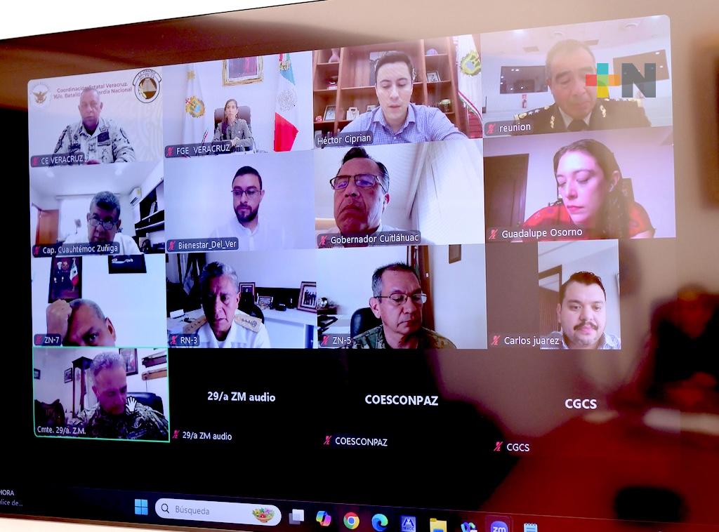 La Mesa para Construcción de la Paz sesionó de manera virtual, este viernes