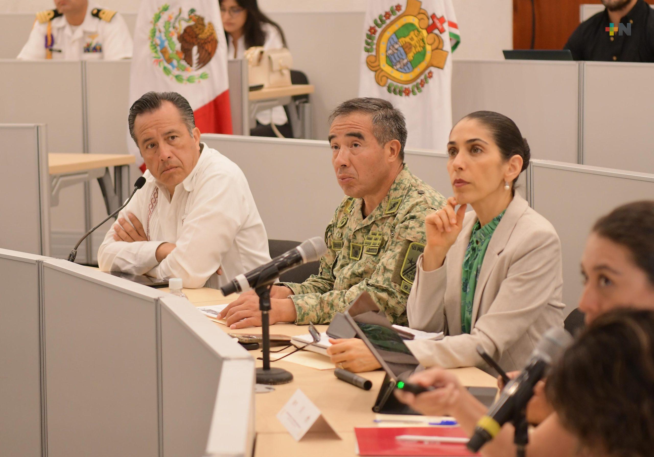 Mesa para Construcción de la Paz sesiona en instalaciones del 83 Batallón de Infantería