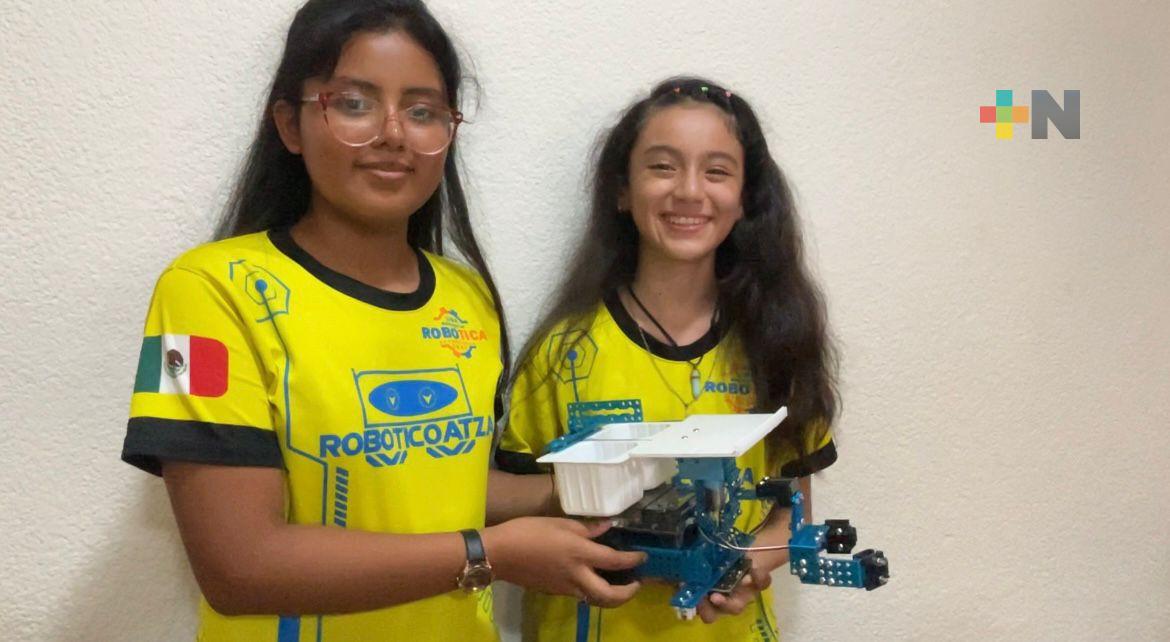 Representarán a México en concurso de robótica de Brasil