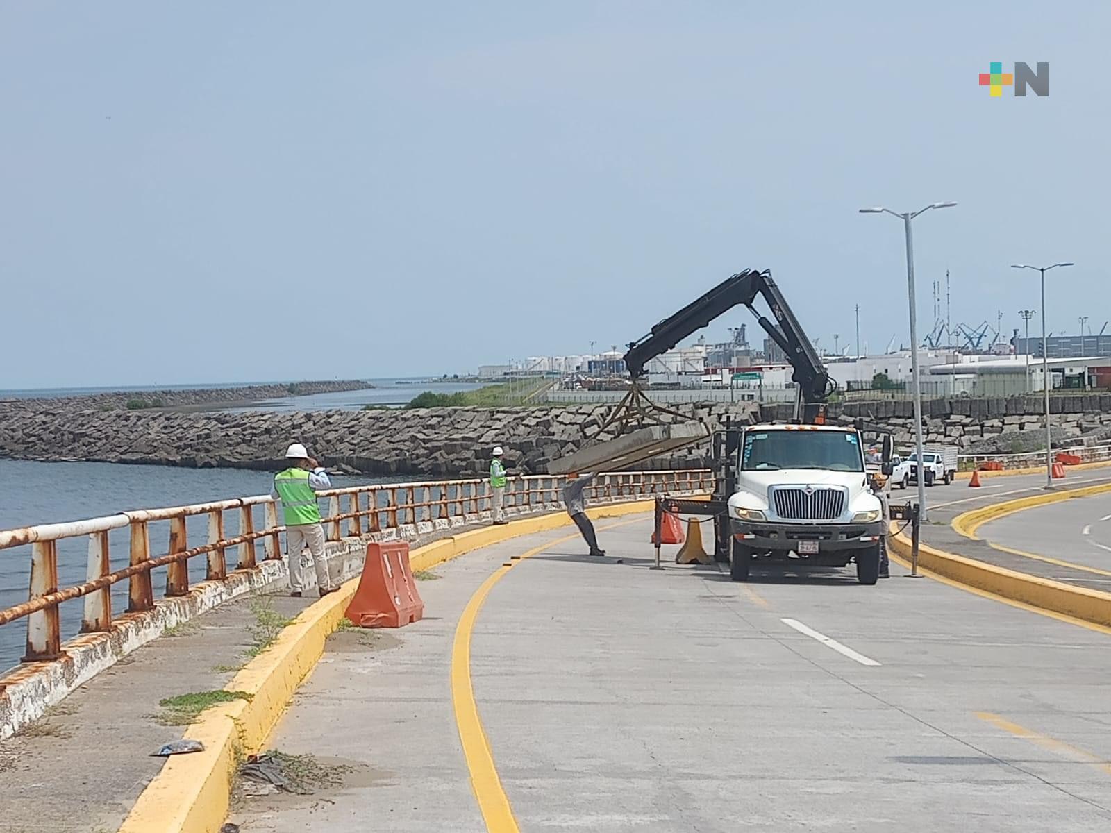 Por rehabilitación del puente Ulúa, cierre parcial a vehículos de carga pesada: ASIPONAVER