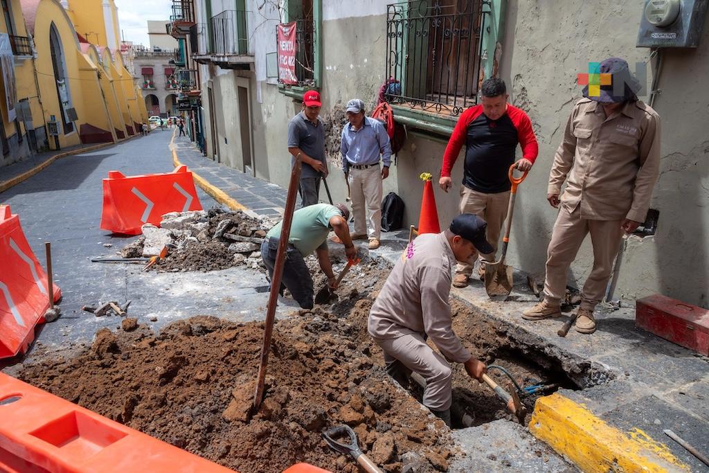 En Xalapa cierran la circulación en calle Revolución, de Enríquez a Juárez