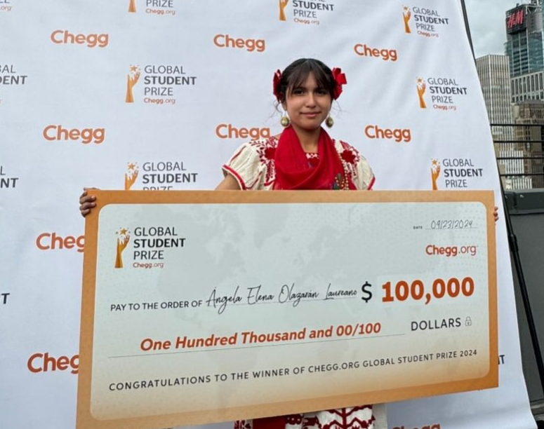 La mejor estudiante del mundo tendrá recibimiento especial en Papantla