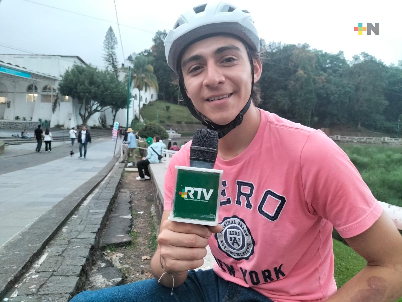 El xalapeño Carlos Domínguez competirá en Mundial de Patines en Italia