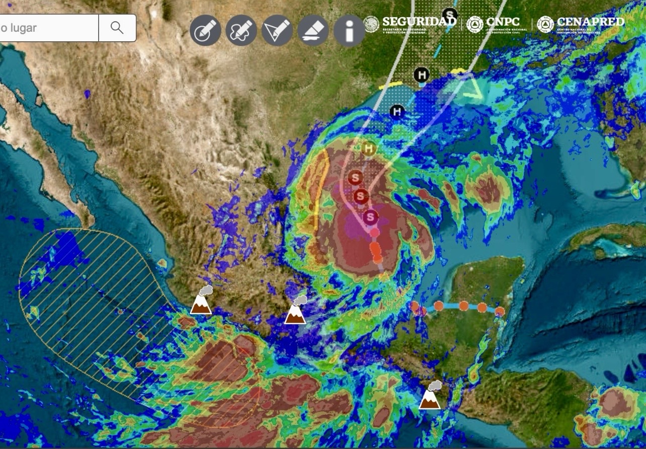 La Tormenta tropical “Francine” se aleja de las costas veracruzanas